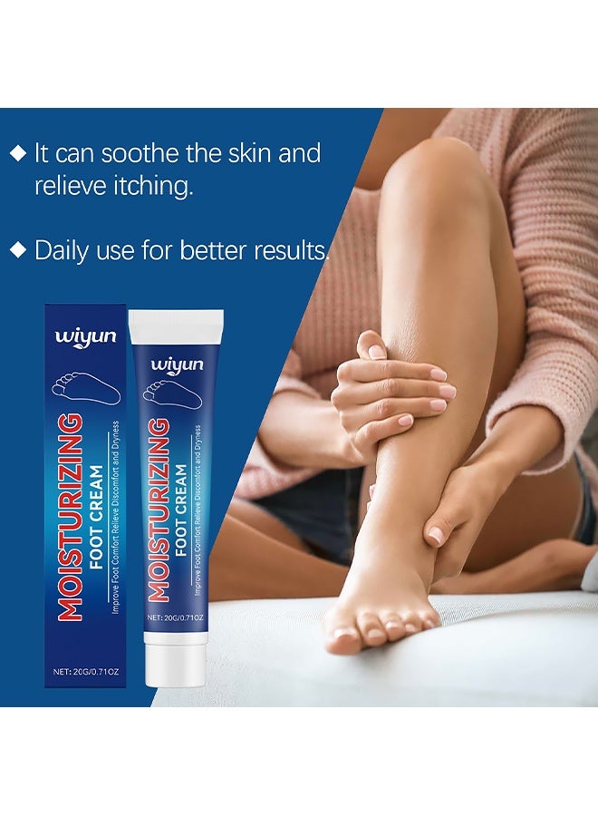 WIYUN Moisturizing Foot Cream - Daily Care for Feet - Soft and Smooth Moisture-Laden, Refreshing and Light Texture - 20g - Image 5